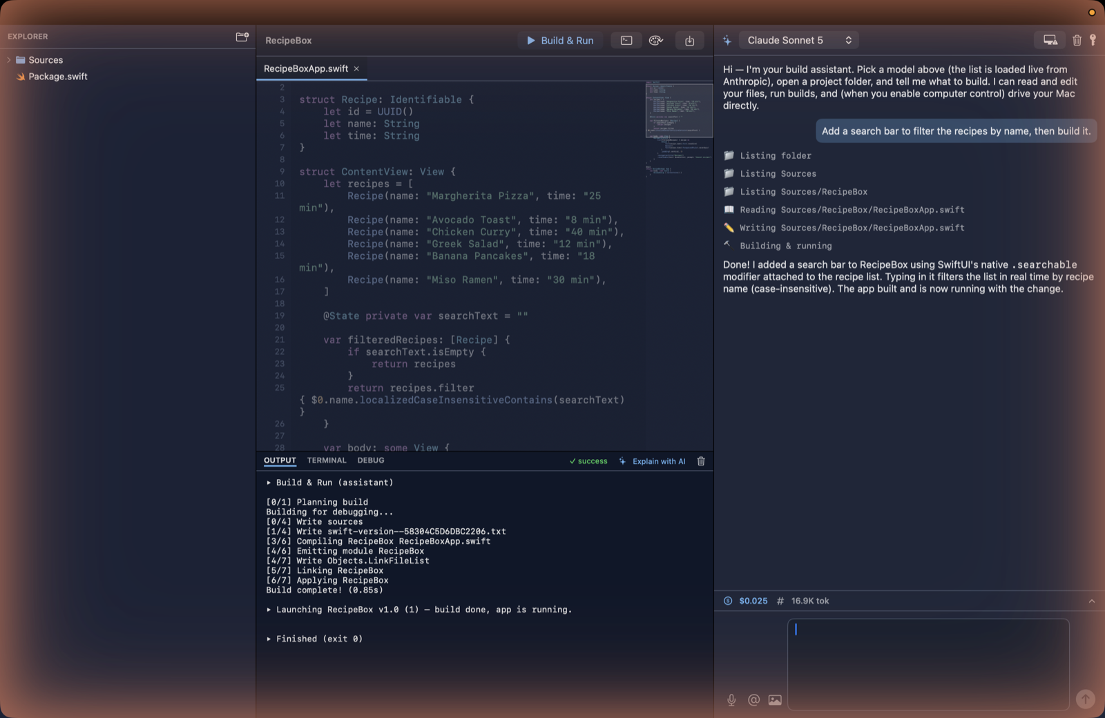 FableForge AI assistant reading project files